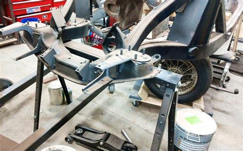 MGA frame and attachments .